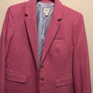 J. Crew pink blazer